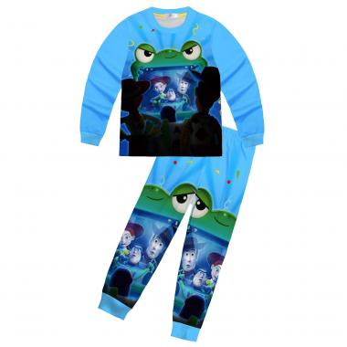 Children's Long Sleeve Pants Home Set