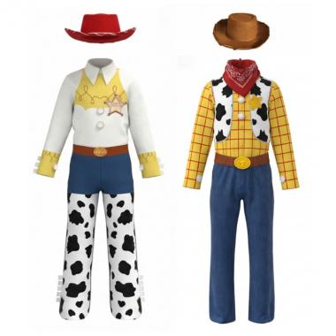 Toy Story Buzz Lightyear Woody Jessie Cosplay Costume