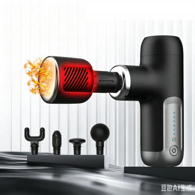 Electric Vibrating Fascia Gun Muscle Relaxation Massager