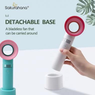 Portable USB Charging Grafted Eyelashes Dryer Bladeless Fan