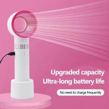 Portable USB Charging Grafted Eyelashes Dryer Bladeless Fan