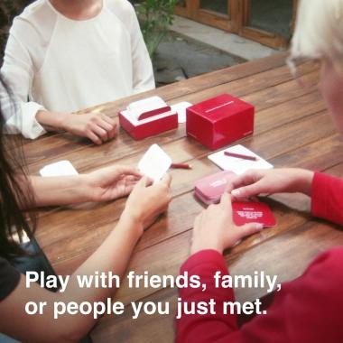 WE'RE NOT REALLY STRANGERS Couple Family Card Game