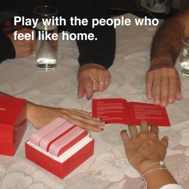WE'RE NOT REALLY STRANGERS Couple Family Card Game