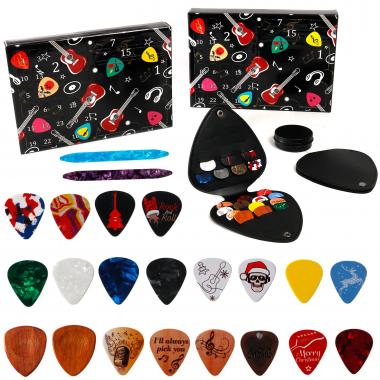 Guitar Picks Christmas 24 Day Countdown Blind Box