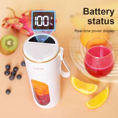 Rechargeable Portable 14-blades Fast Mixing Juicer