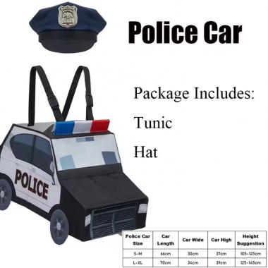 Halloween Police Car Ambulance Fire Truck Cosplay Costume